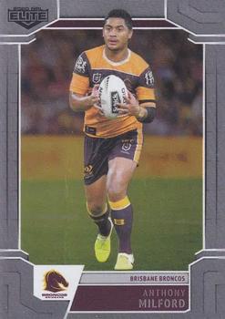 2020 NRL Elite - Silver Specials #SS008 Anthony Milford Front